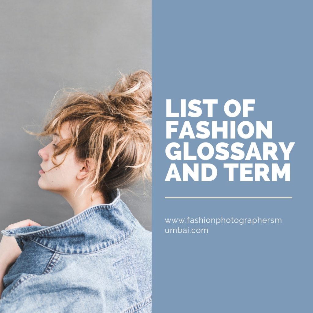 List of Fashion Glossary and Term